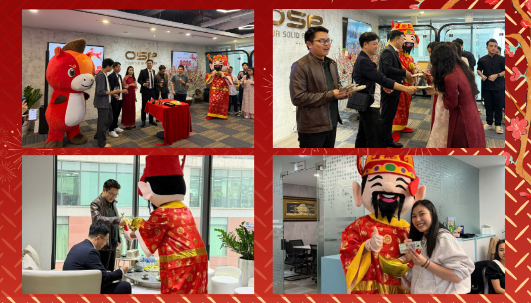 Khai xuân năng lượng - Bật mood năm mới tại OSP